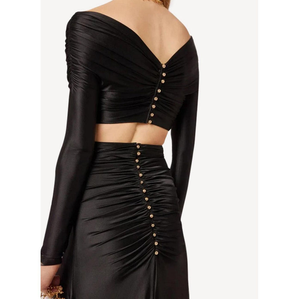 Knitted Top - Black - Women