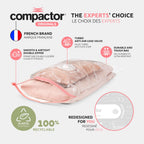 Lot 3 Sacs Rangement Sous Vide Aspispace - Tailles M+L