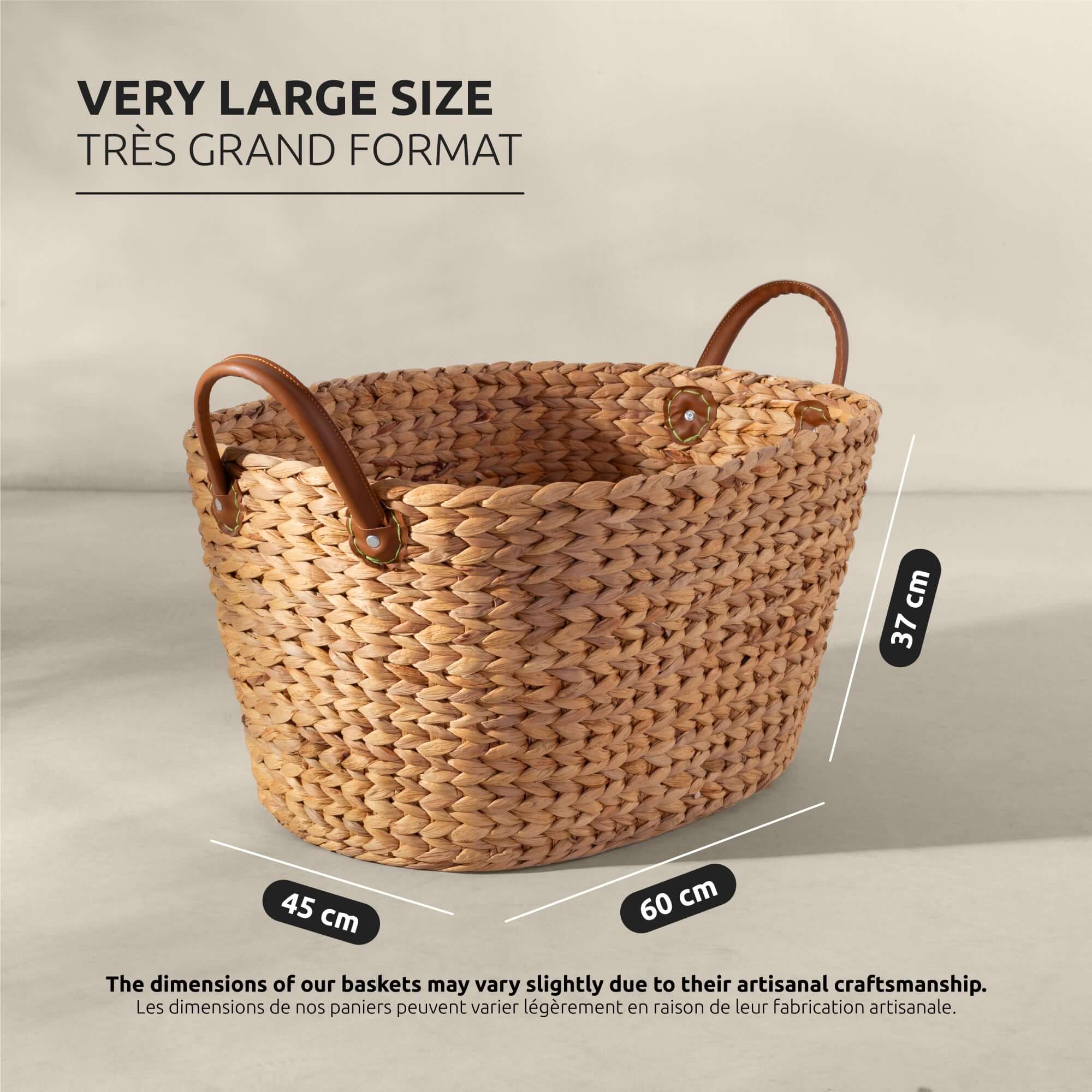 Grand Panier De Rangement Belize - Taille XL