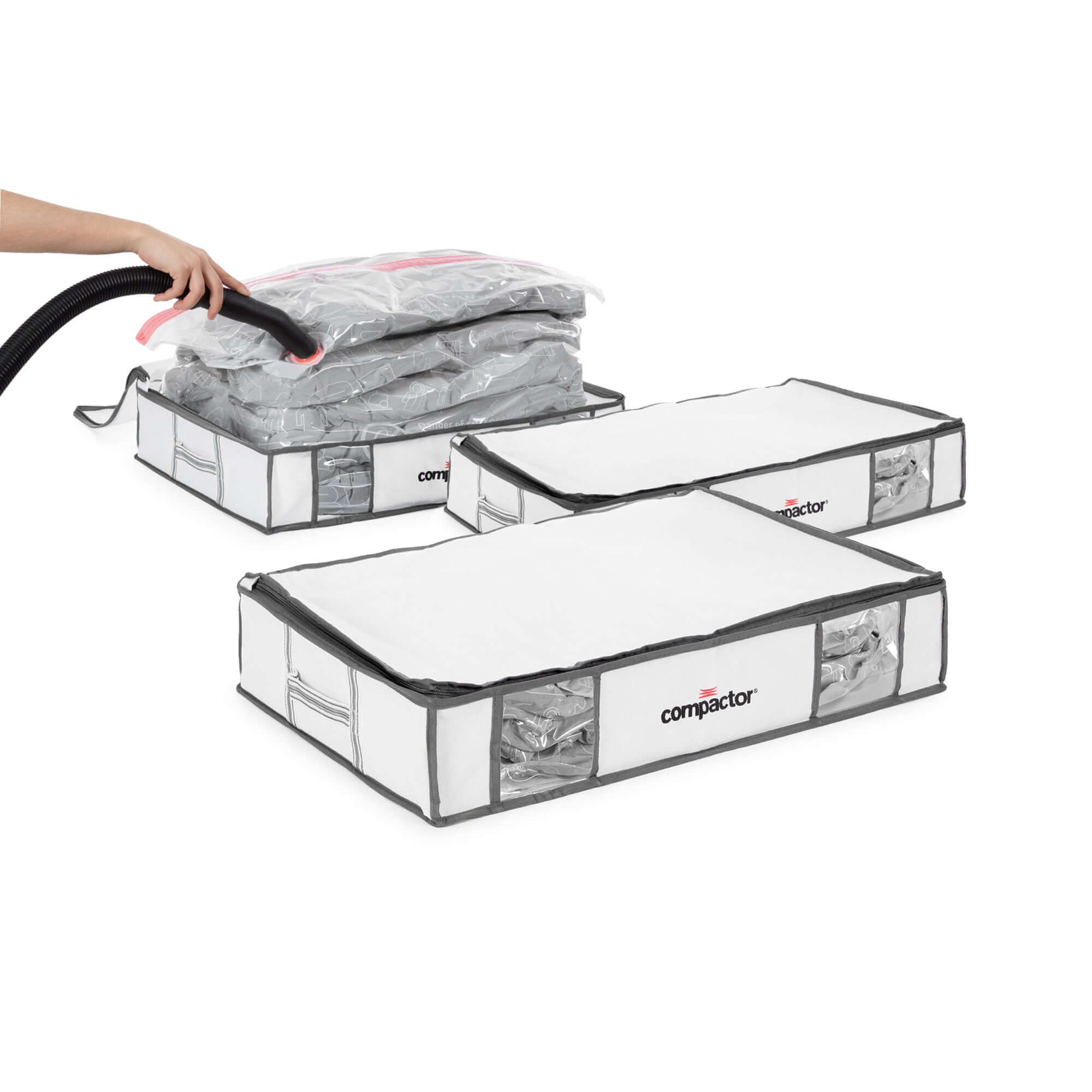 Lot 3 Housses Rangement Sous Vide - Taille L
