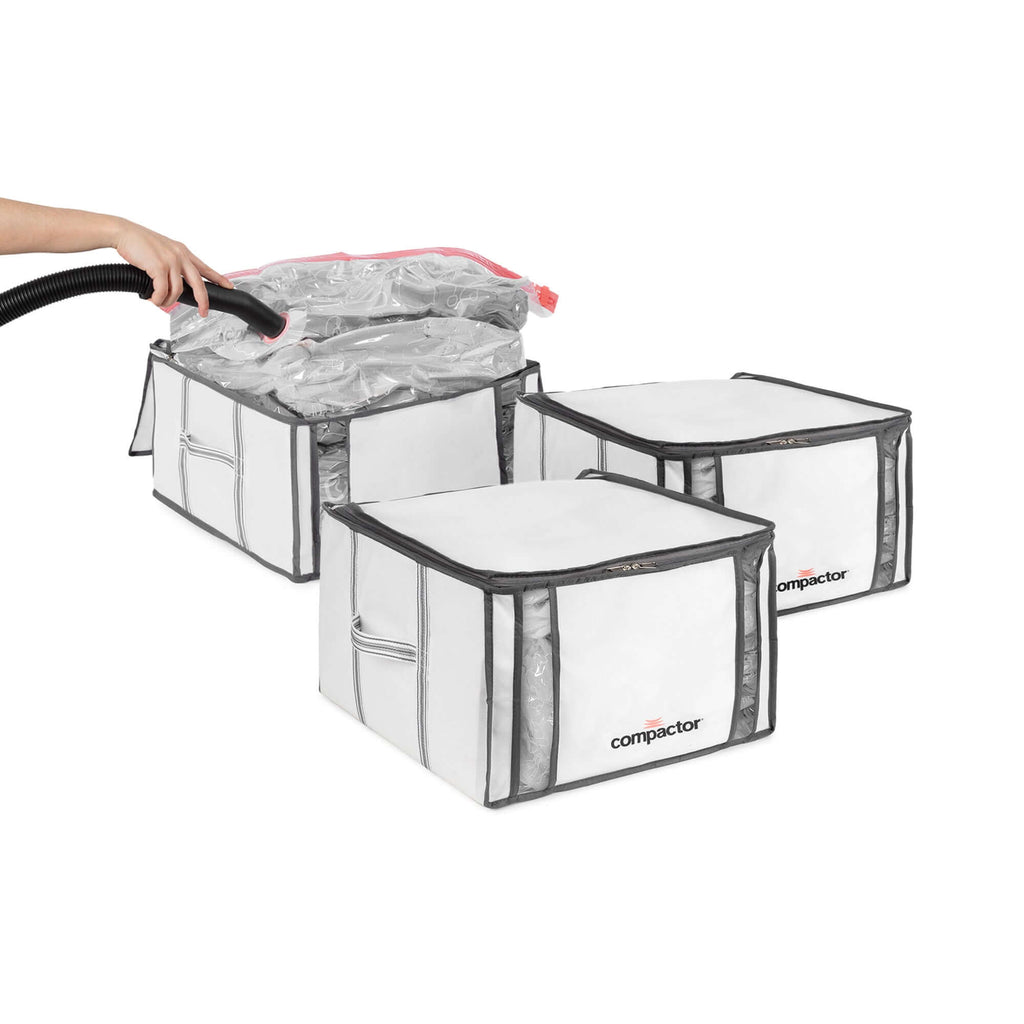 Lot 3 Housses Rangement Sous Vide - Taille M