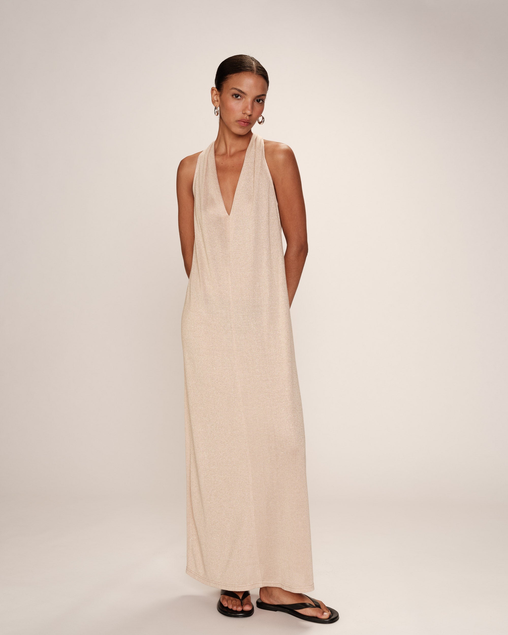 Midi Dress Rani - Champagne