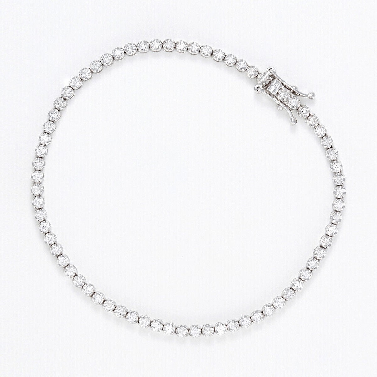 Bracelet " Rivière 1 Carat" Diamant :1Ct/65