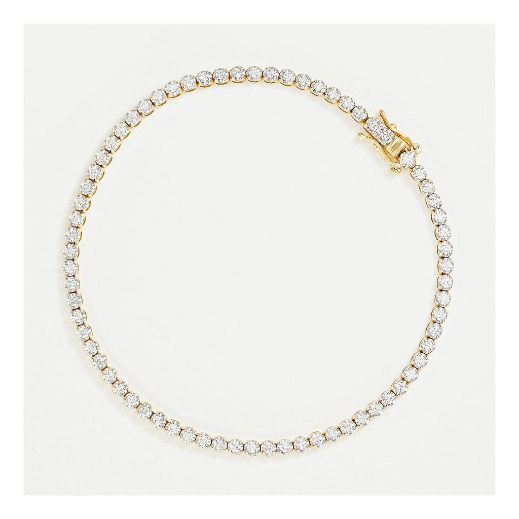 Bransoletka "Rivière 1 karat" Diament: 1 ct/65