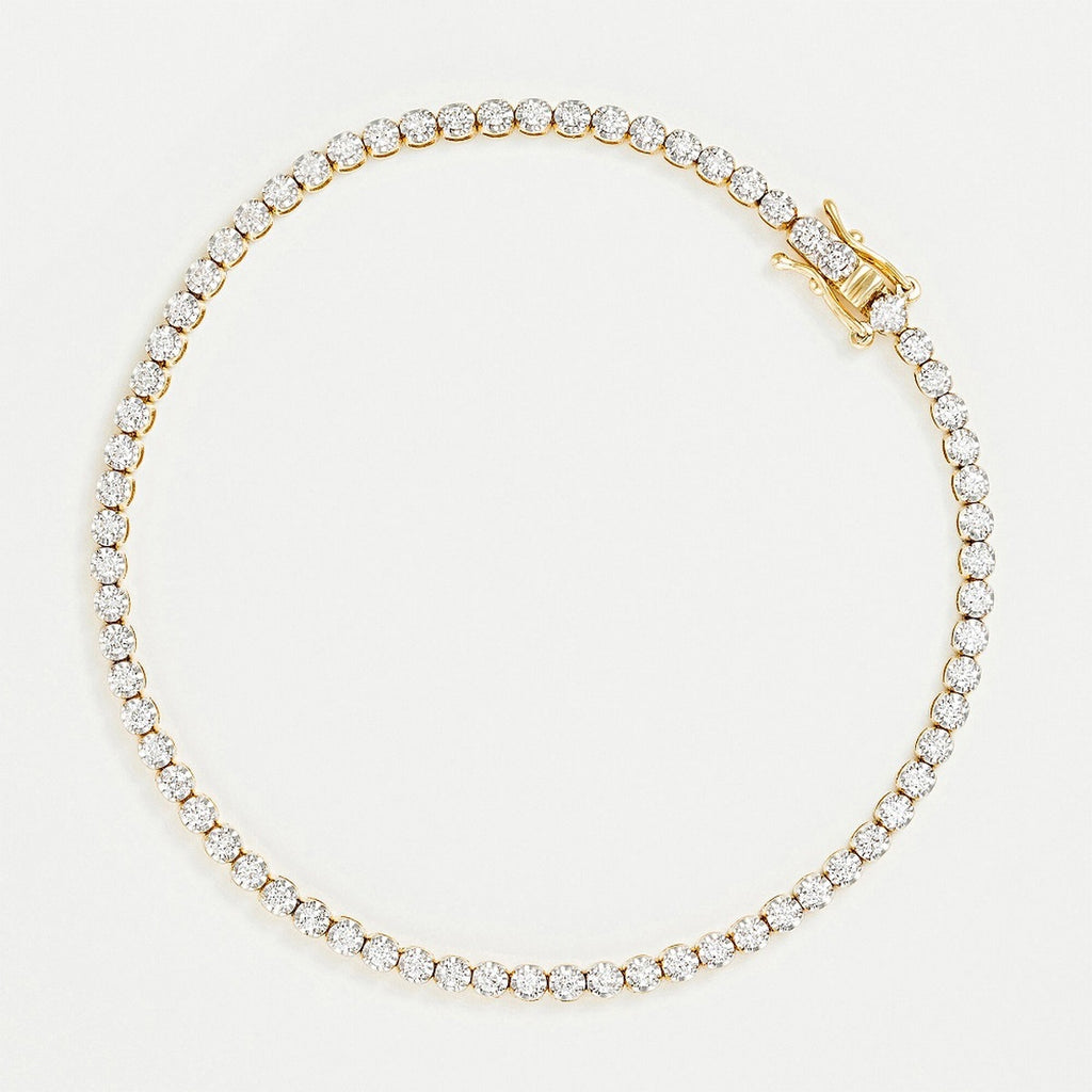 Bracelet " Rivière 1 Carat" Diamant :1Ct/65