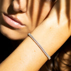 Pulsera "Rang" D0.90 Ct/180 - Oro blanco