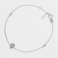 "Hathor" bracelet D0.12/27 - 375/1000 White Gold
