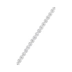 Pulsera de Diamantes 0.50/112 - Oro Blanco 375/1000