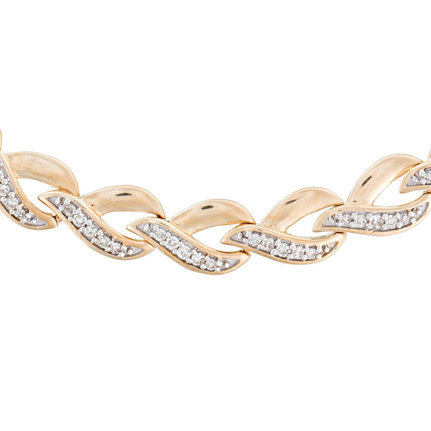 Pulsera de Diamantes 0.51/115 - Oro Amarillo 375/1000