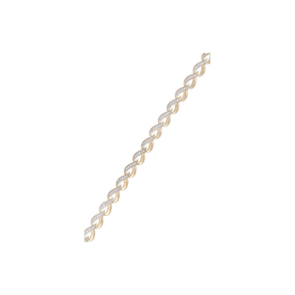 Bracelet Diamants 0,51/115 - Or Jaune 375/1000