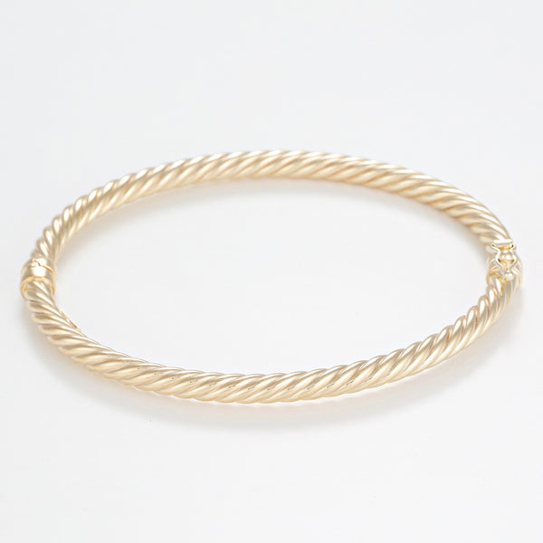 Pulsera "Torsade" de Oro Amarillo 375/1000 - Oro Amarillo 375/1000