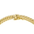 Pulsera "Torsade" de Oro Amarillo 375/1000 - Oro Amarillo 375/1000