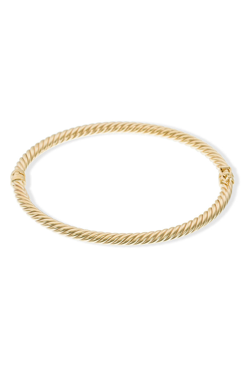 Bracelet"Torsade" Or Jaune 375/1000