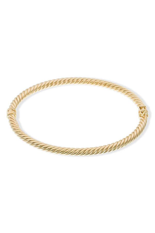 Pulsera “Torsade” de Oro Amarillo 375/1000