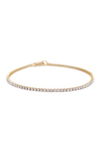 “Sublime Rivière” Bracelet 375/1000 Yellow Gold D1,040/86
