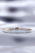 “Sublime Rivière” Bracelet 375/1000 Yellow Gold D1,040/86