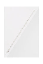 Double Ball Chain Bracelet In 375/1000 White Gold