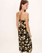 Rebecca Midi Dress - Black