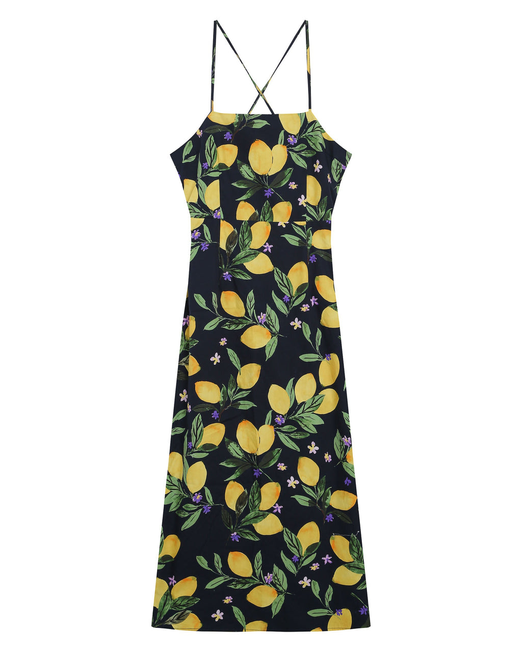 Rebecca Midi Dress - Black