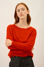 Batwing Jumper - Rebecca - Red