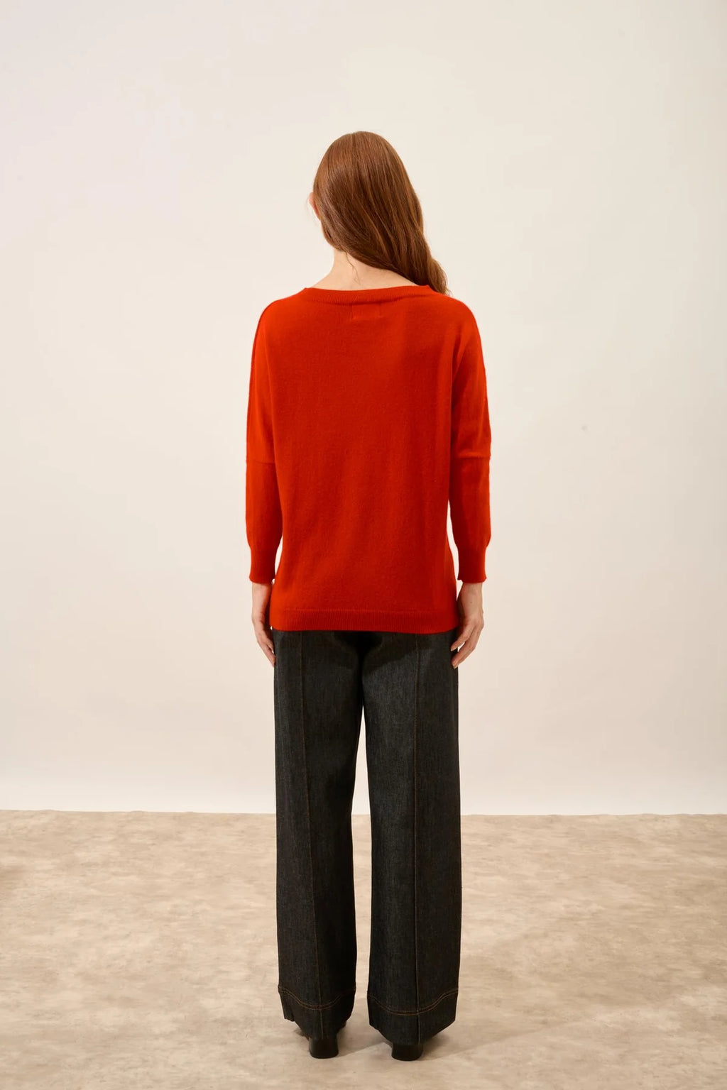 Batwing Jumper - Rebecca - Red