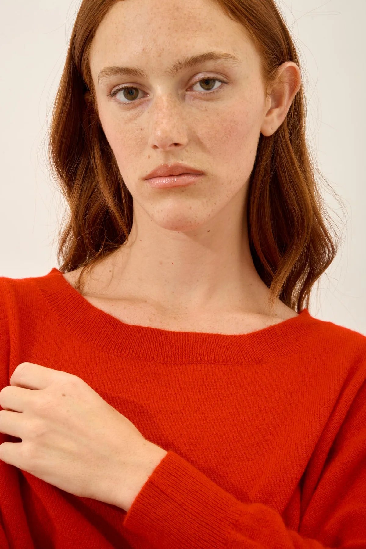 Batwing Jumper - Rebecca - Red