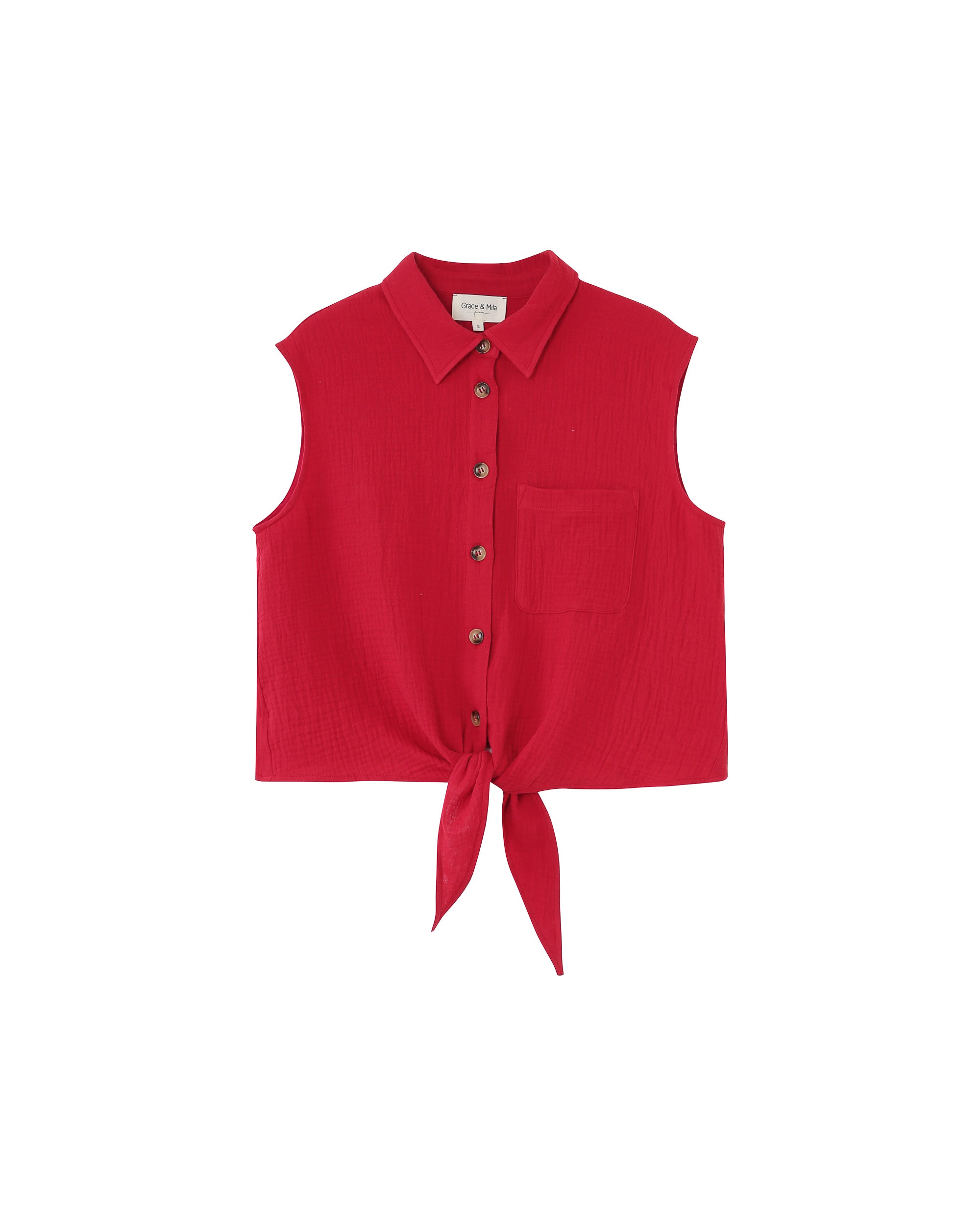 Camisa Reglisse - Cereza