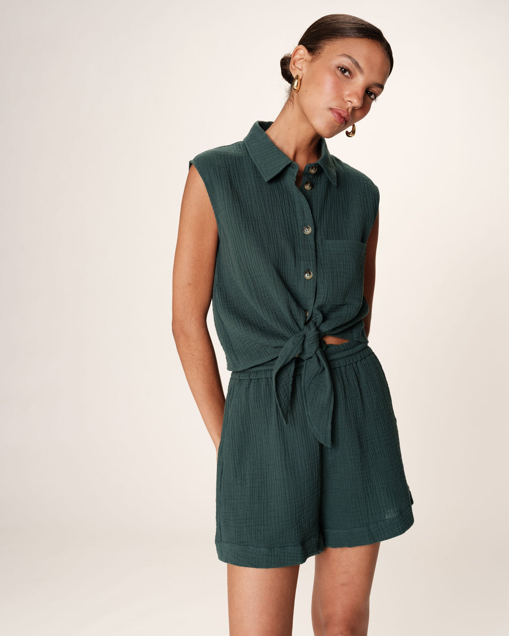 Camisa Reglisse - Esmeralda