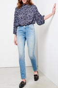 High Waist Basic Adonis Jeans - Dnm B-112 - Women