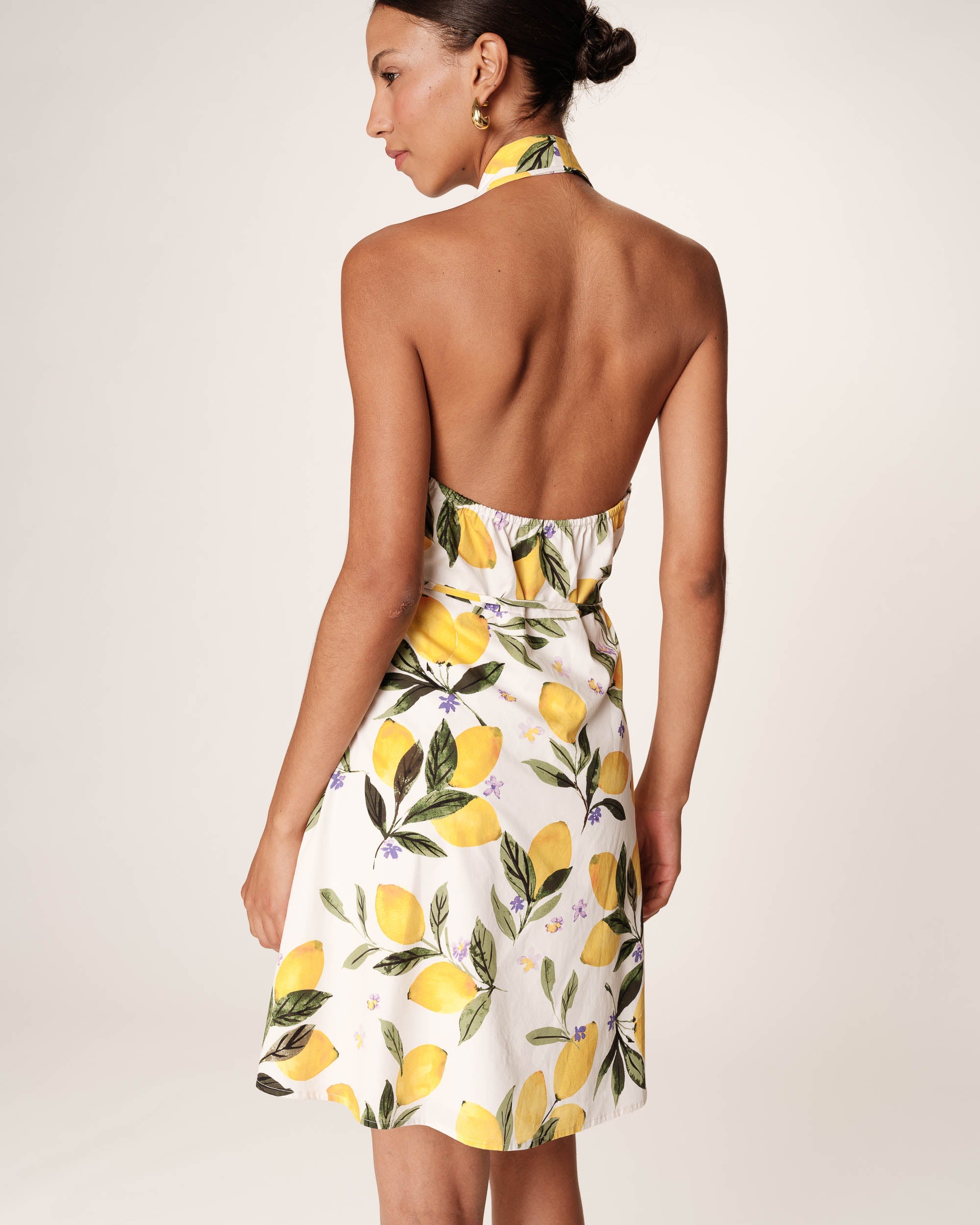 Vestido Corto Renata - Crudo
