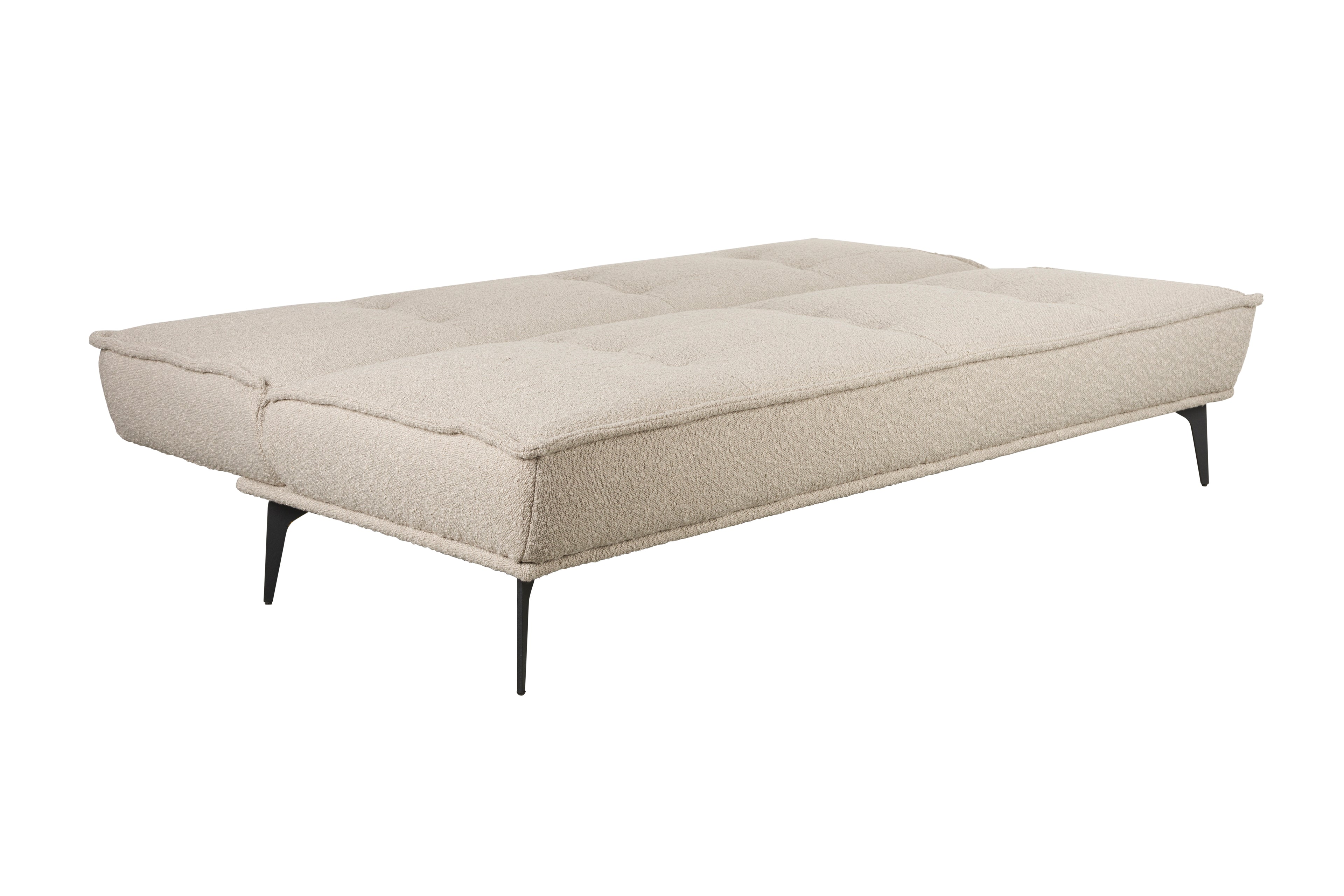 Cielke - 3-Seater Sofa Bed - Polyester - Beige