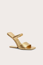 Sandalias de tacón Rene - Latón