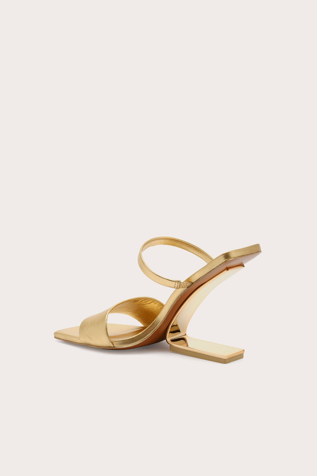 Sandalias de tacón Rene - Latón