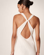 Reveuse Long Dress - Ecru