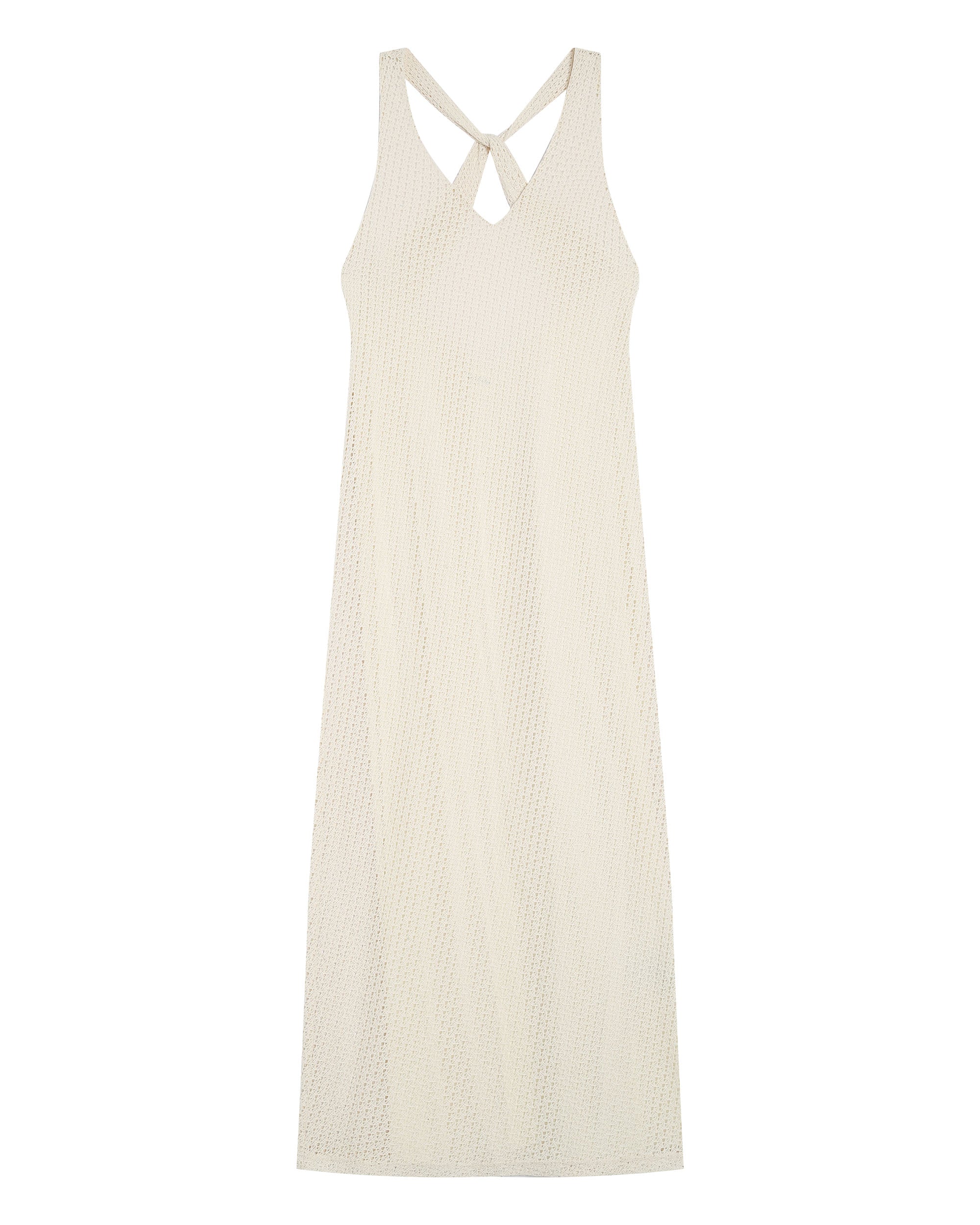 Reveuse Long Dress - Ecru
