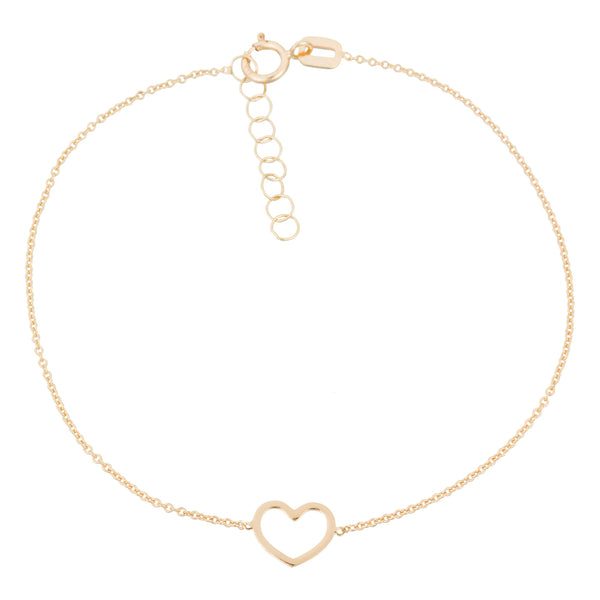 Pulsera “Joli Corazón” Oro amarillo 375/1000