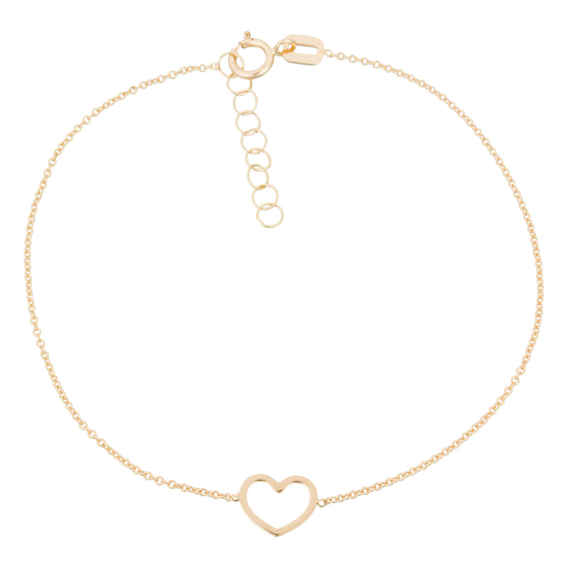 Bracelet  "Cœur Joli" Or Jaune 375/1000