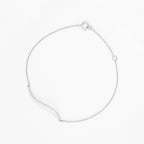 Pulsera "Amya" D0.10/29 - Oro blanco 375/1000