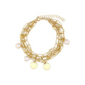 Bracelet  "Cosmos"  Or Jaune 375/1000