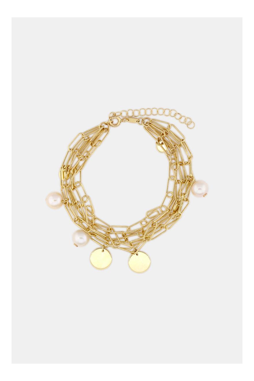 “Cosmos” Bracelet 375/1000 Yellow Gold
