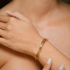 Bracelet "Classic Twist" Or Jaune 375/1000
