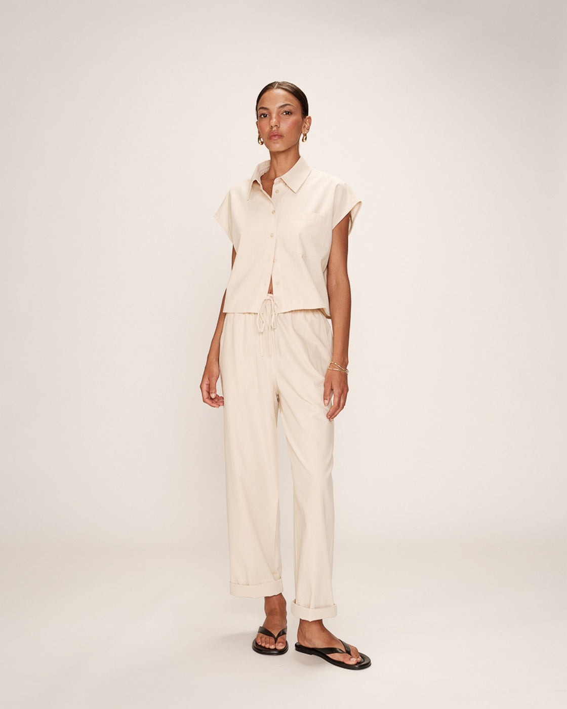 Rhode Trousers - Beige