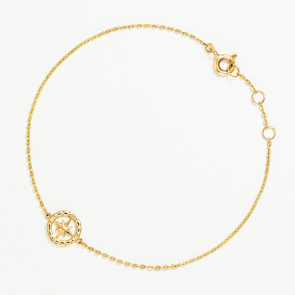 Armband "Maldive" geelgoud 375/1000