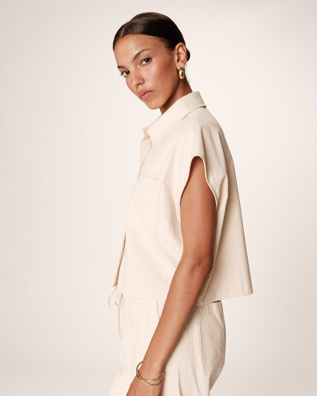 Camisa Rise - Beige