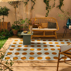 Riveira - Tapis D'Extérieur - Polypropylène/Polyester - Bleu