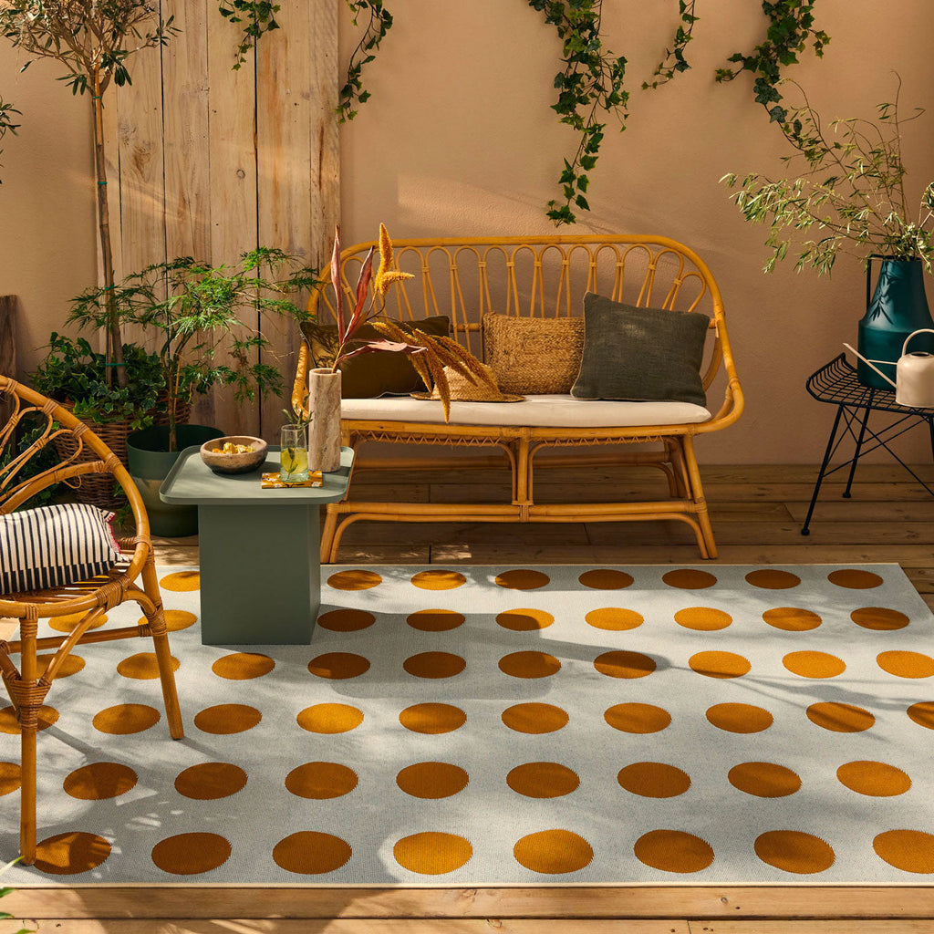 Riveira - Tapis D'Extérieur - Polypropylène/Polyester - Bleu