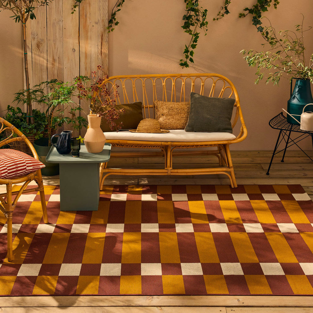 Riveira - Tapis D'Extérieur - Polypropylène/Polyester - Marron