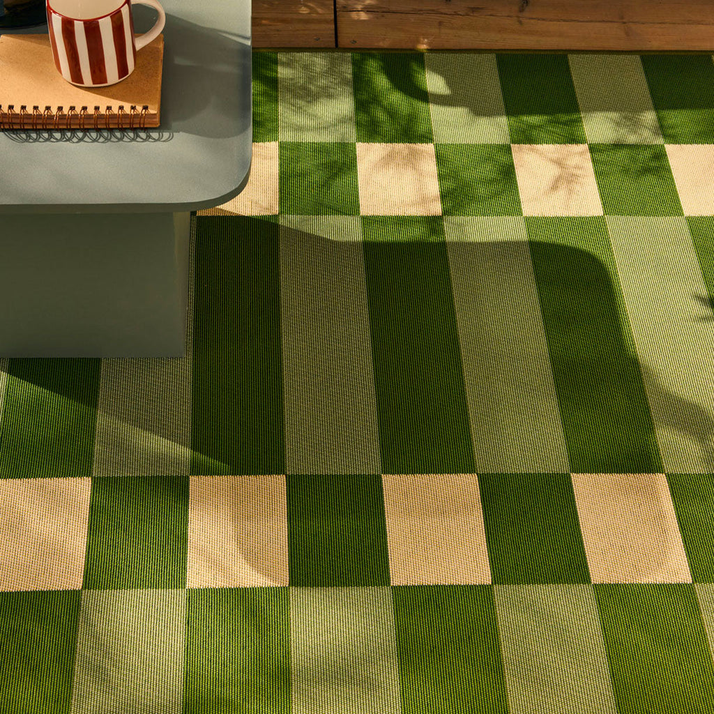 Riveira - Tapis D'Extérieur - Polypropylène/Polyester - Vert
