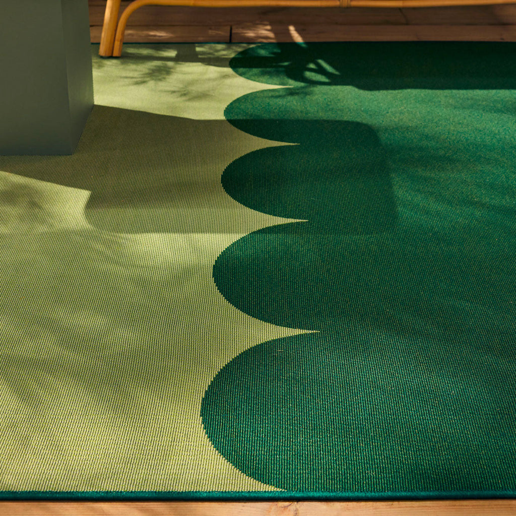 Riveira - Outdoor Rug - Polypropylene/Polyester - Green