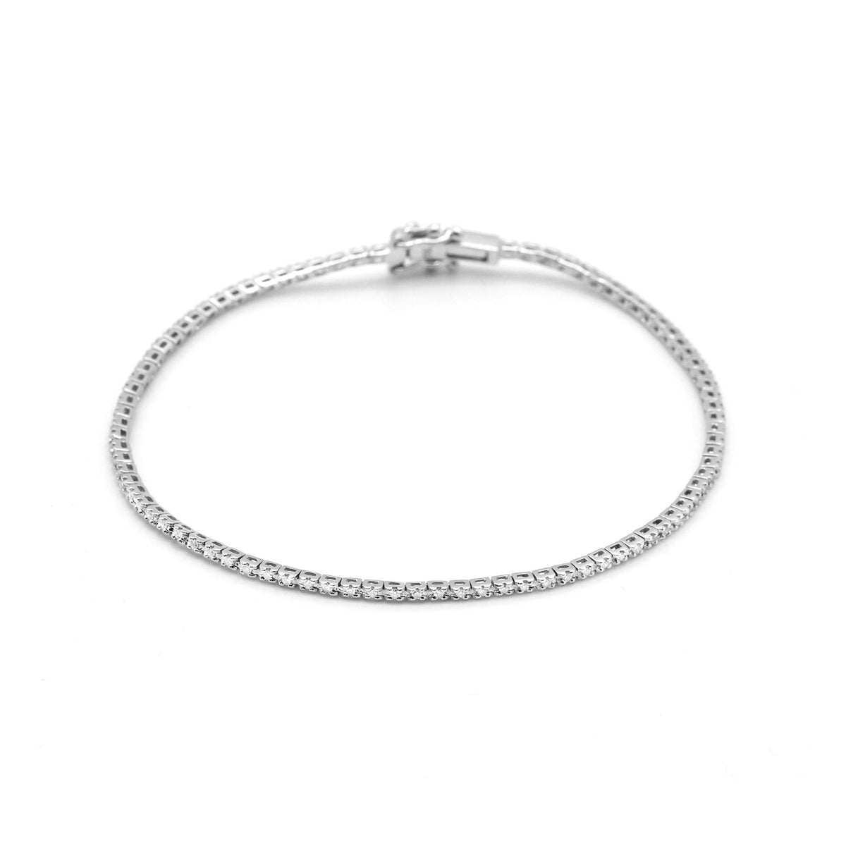 Bracelet Rivière Diamants 0,24Ct/92